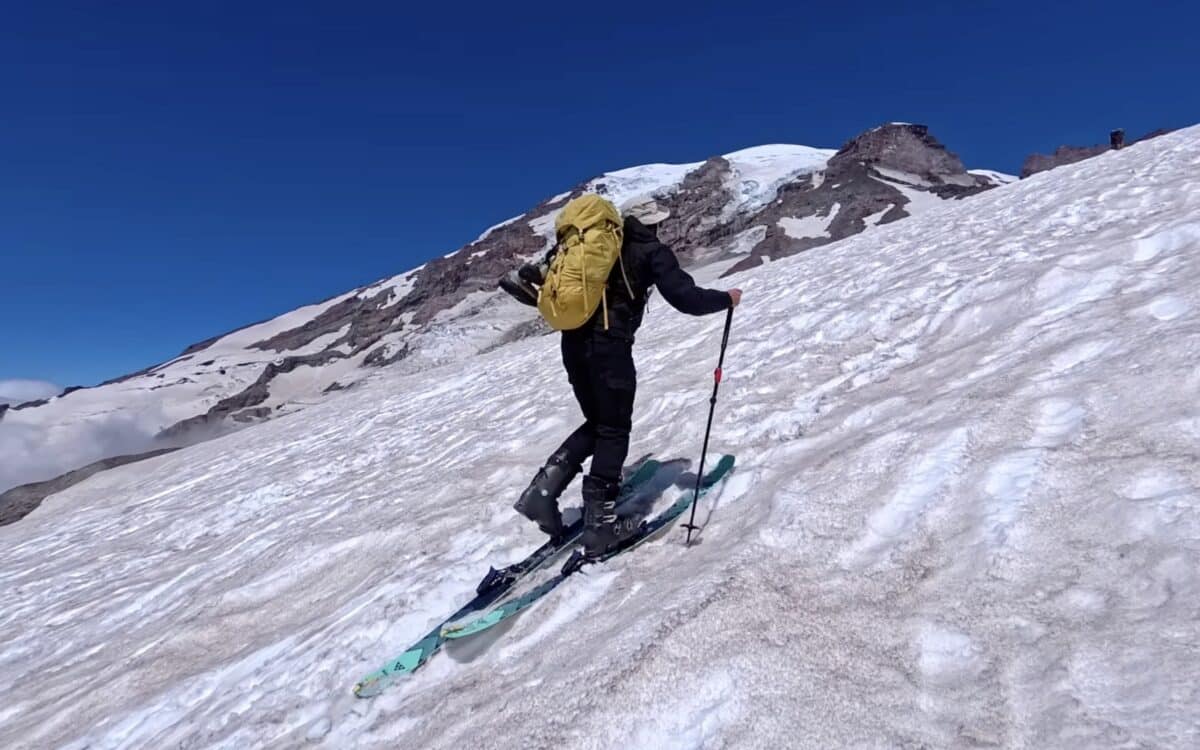 Skiing Mount Rainier