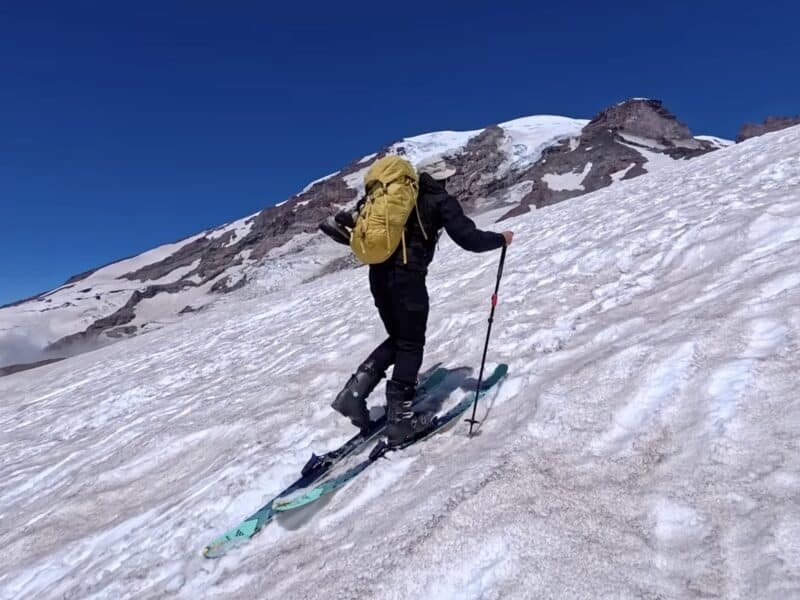 Skiing Mount Rainier