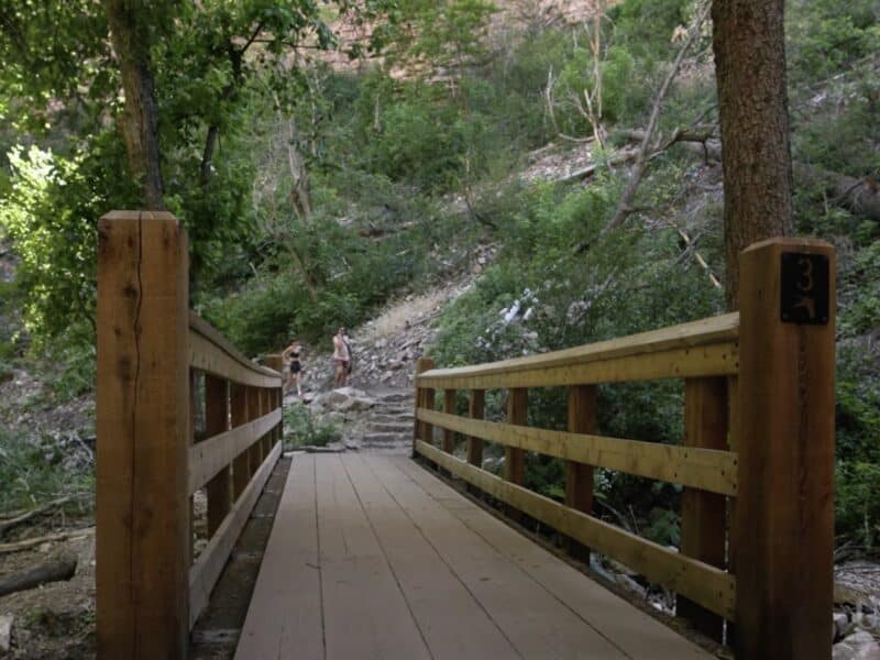Hanging Lake Trail, rebuilt and reopened in 2026.
