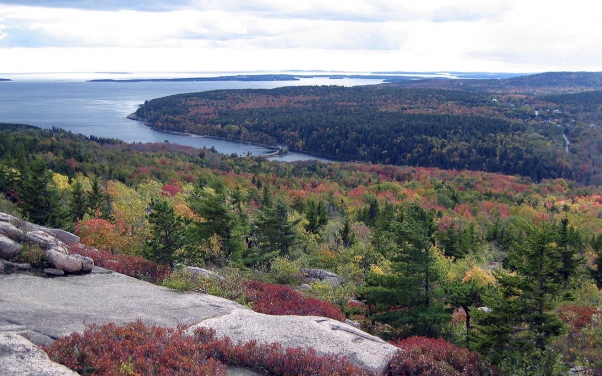 Fall in Acadia National Park.