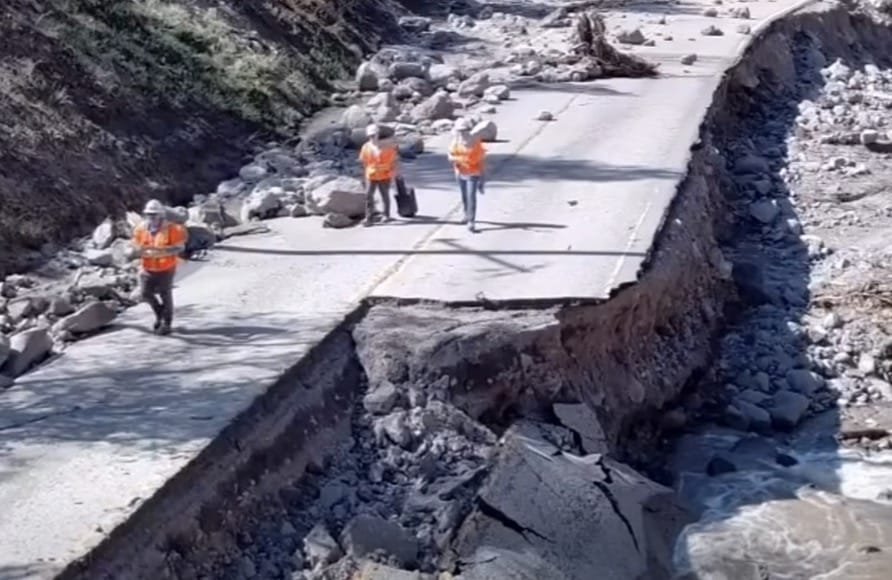 SR-153 flood damage