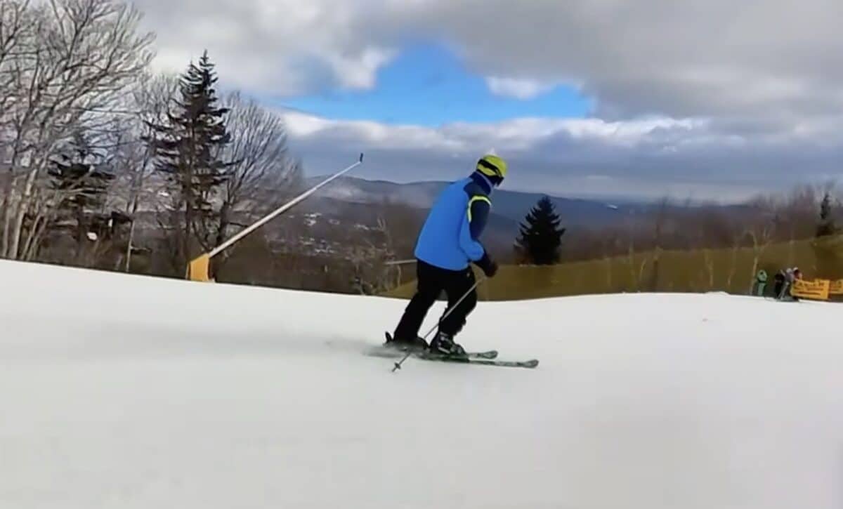 How skiing can help slow the aging process.