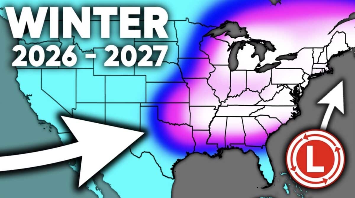 Direct Weather winter forecast 2026-2027.