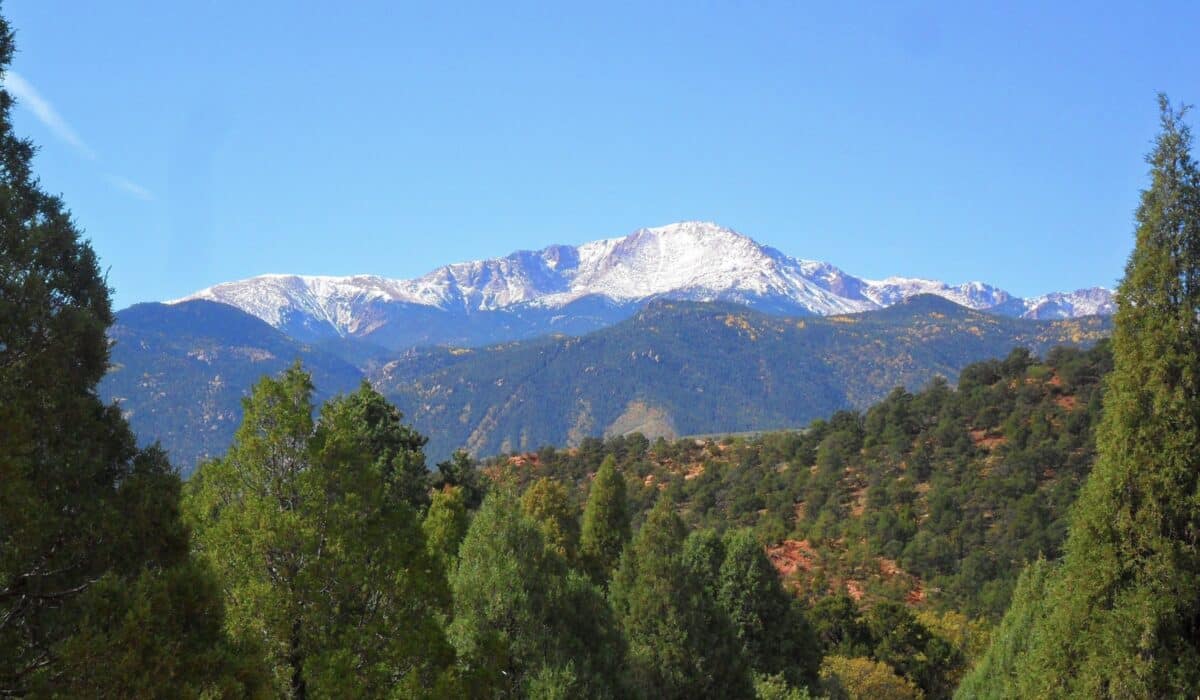 Pikes Peak in Colorado.