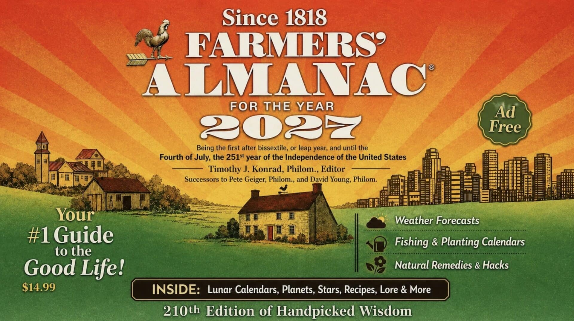 Farmers' Almanac.