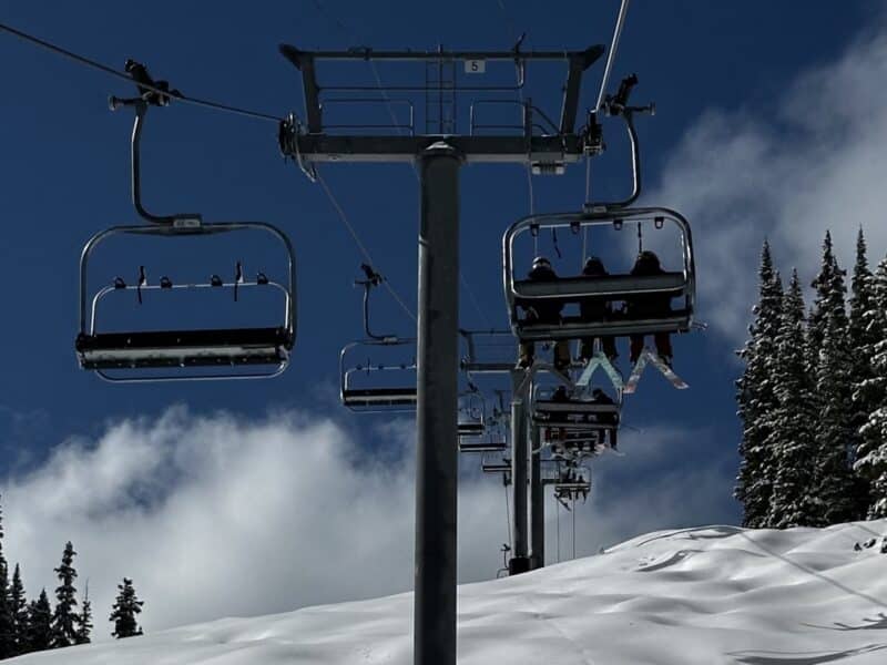 Ski season.