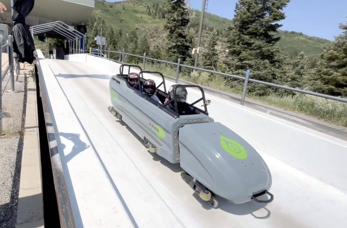 Summer Bobsled @ Utah Olympic Park