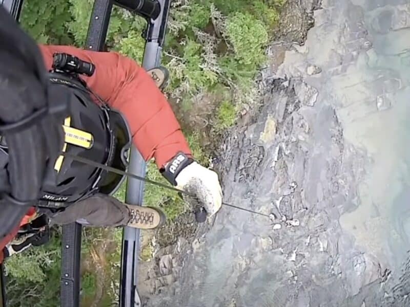 Two Bear Air Rescue assists in Glacier National Park.