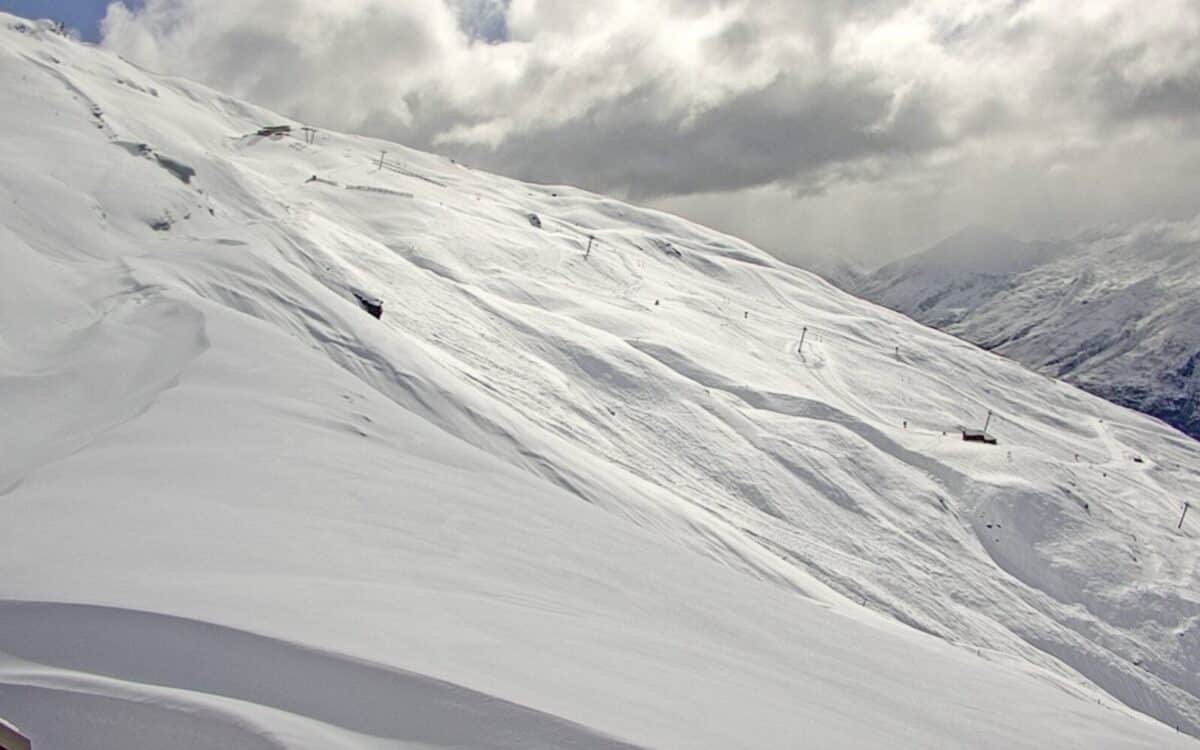 Treble Cone Ski Area in New Zealand.