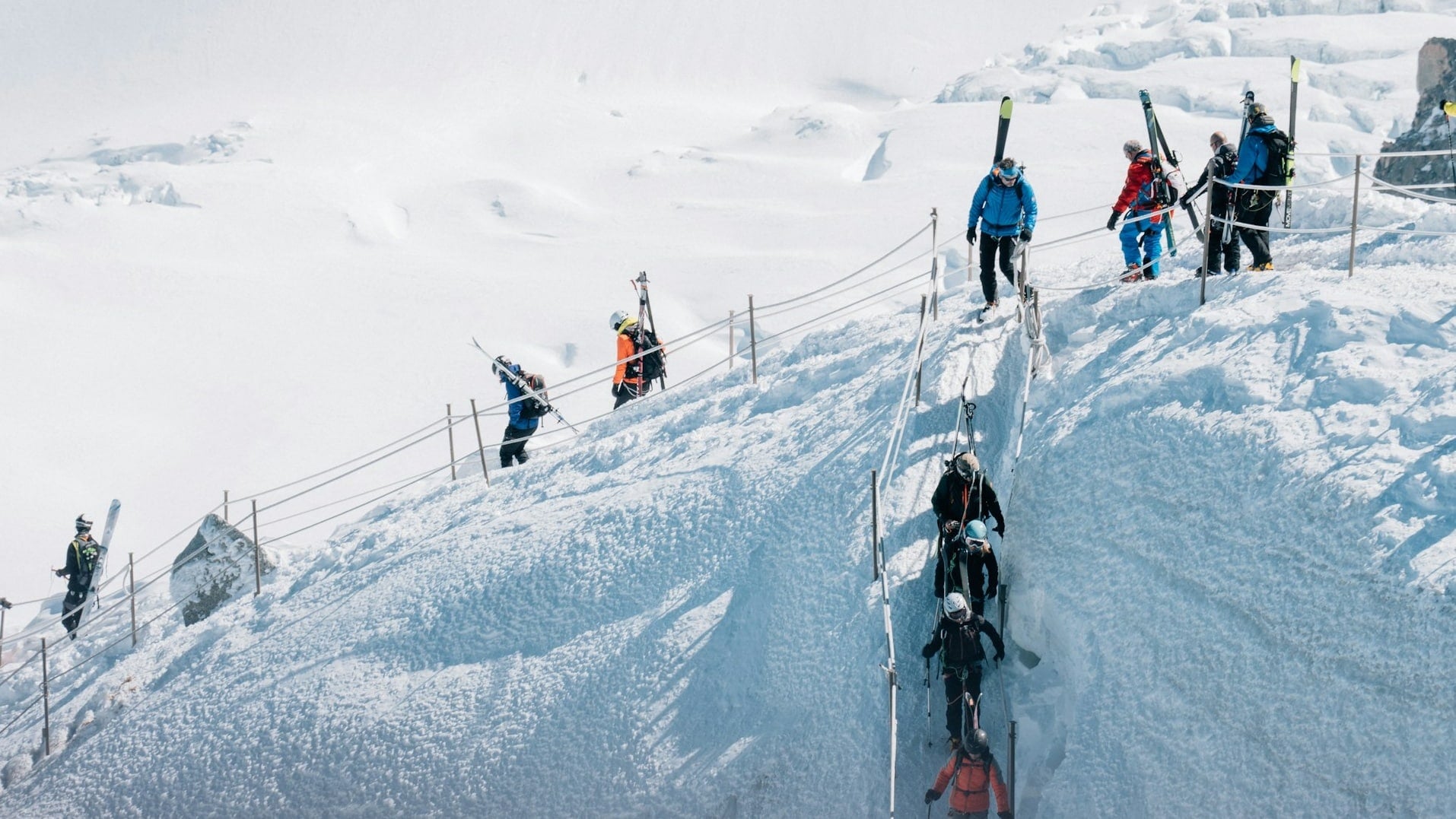 Entrance To Europe's Most Famous Ski Run Impacted By Rapid Melting