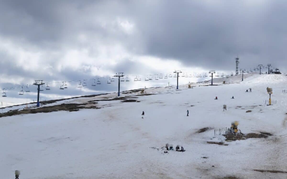 September 1st conditions at Hotham Alpine Resort.