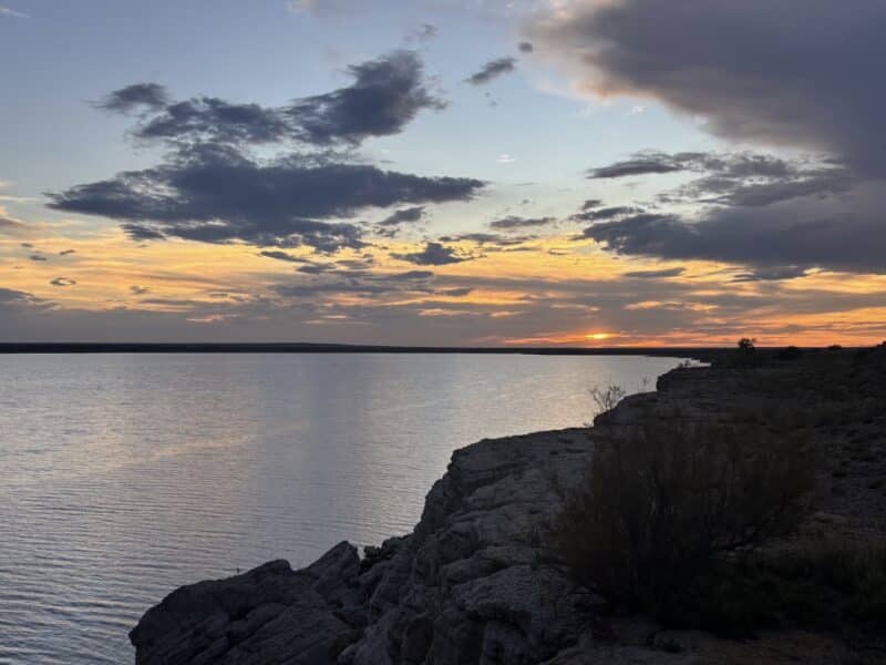 John Martin Reservoir State Park where 4.2-million gallons of untreated sewage was expected to reach on Monday after it spilled into the Arkansas River.
