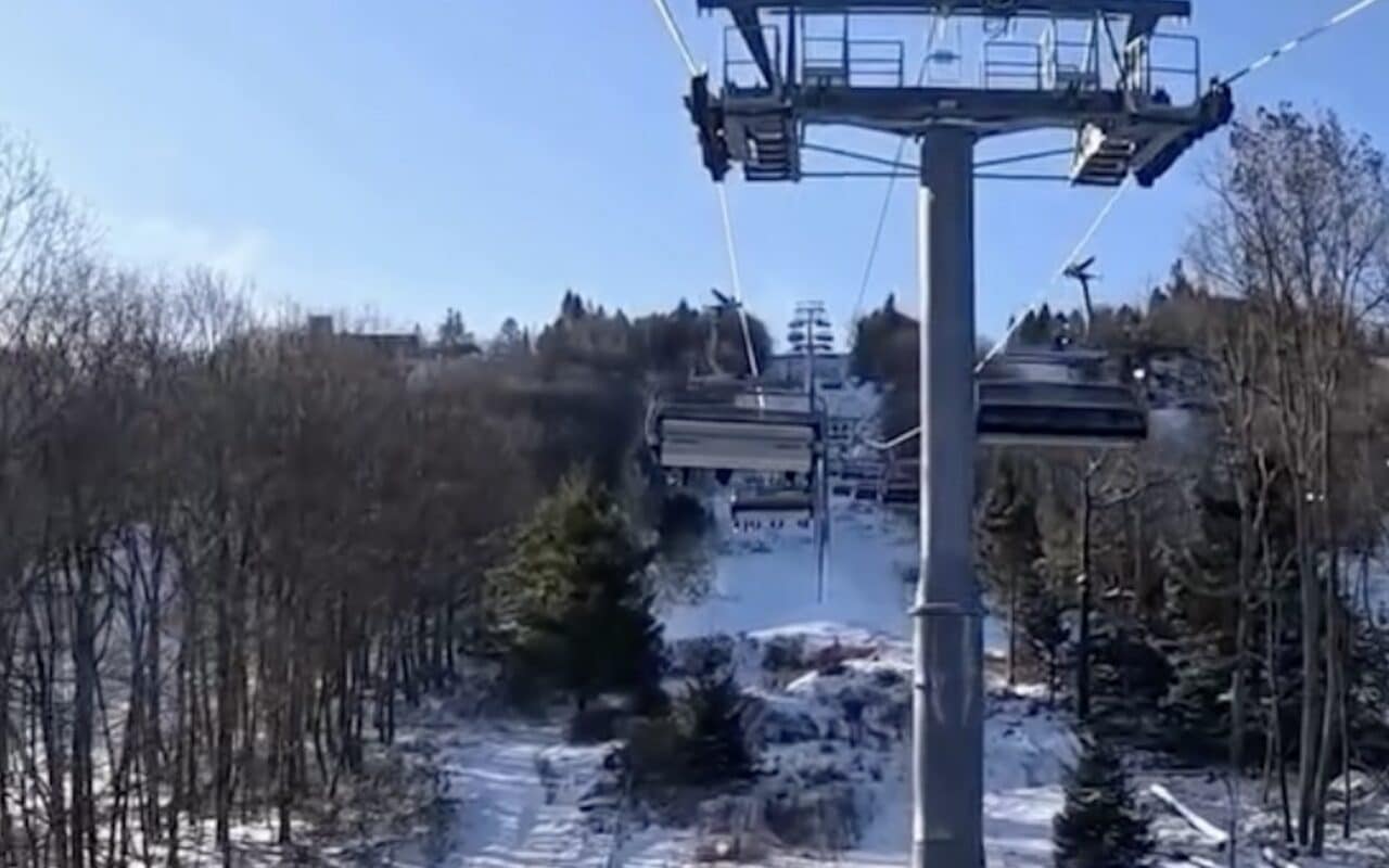 New trails at Camelback Mountain in Pennsylvania.