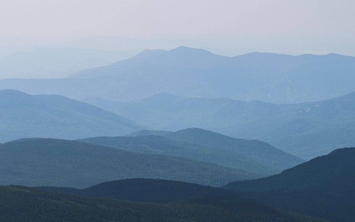 New Hampshire's White Mountains.