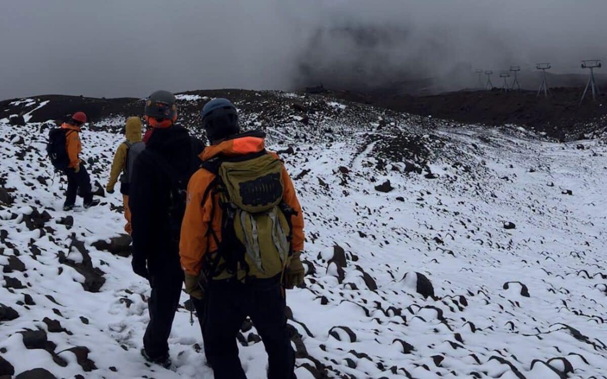 Hiker rescued on Mount Hood.