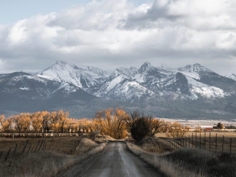 Snow is in the forecast for Montana.