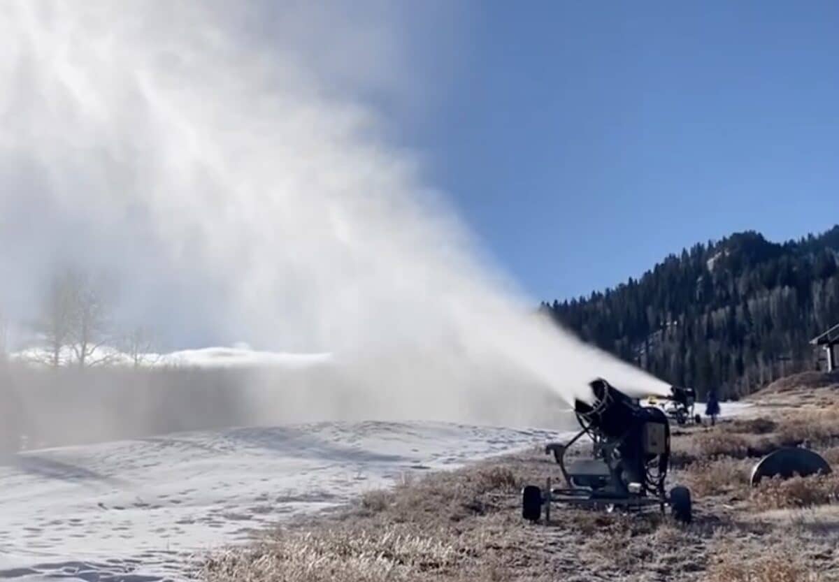 Snowmaking @ Solitude Mountain Resort