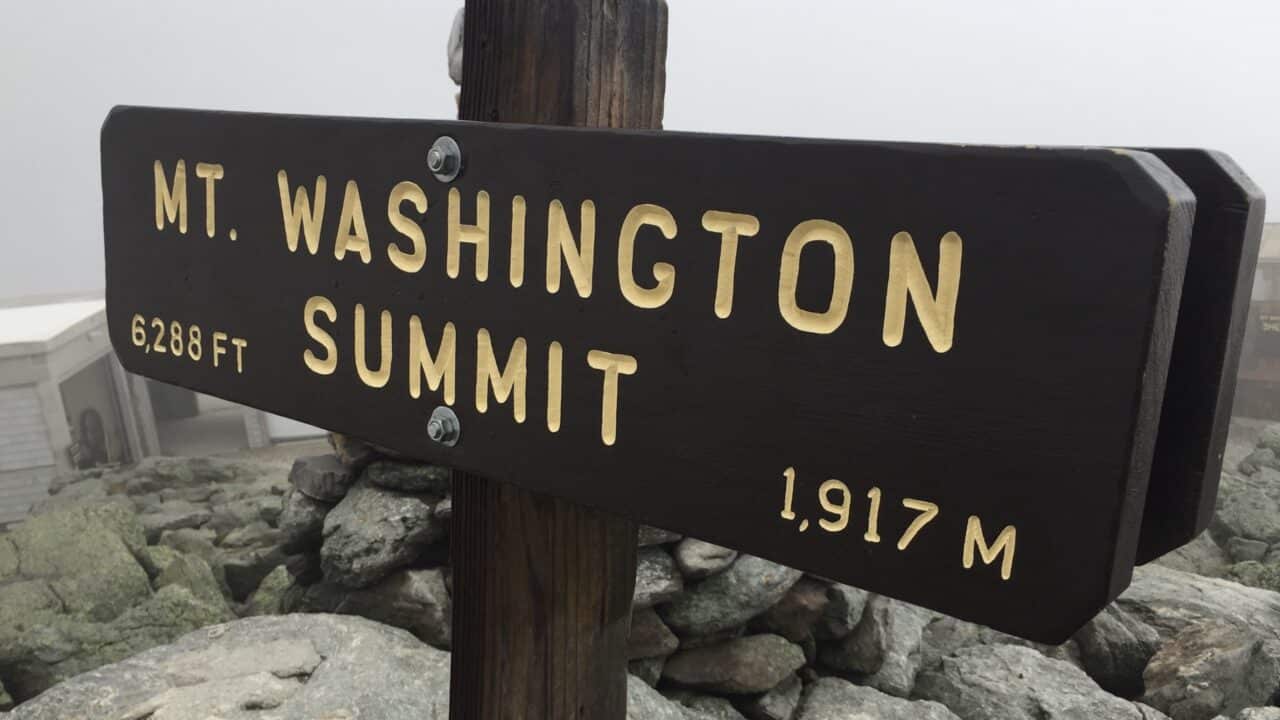 Mt. Washington summit.
