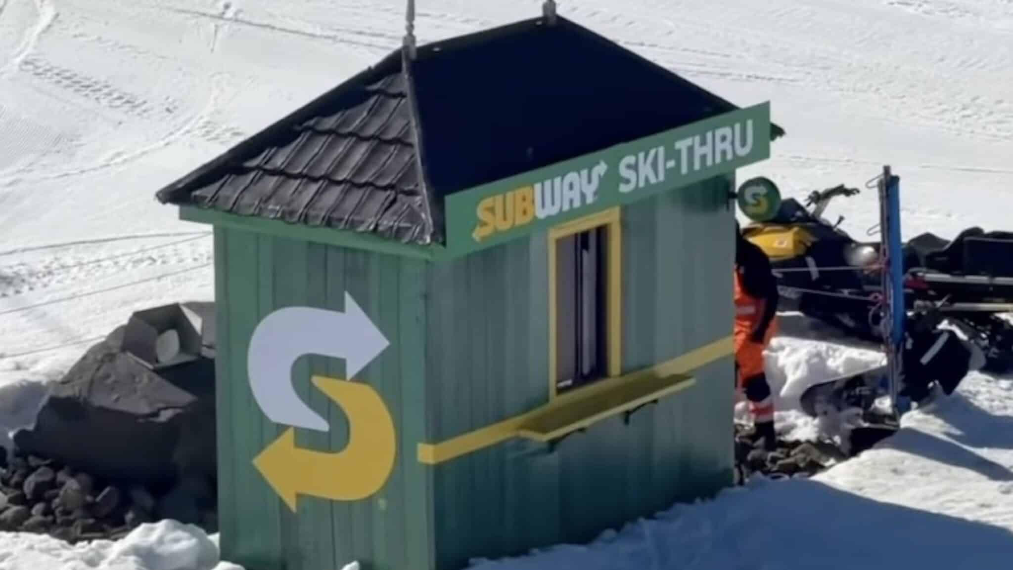 Ski-Thru Subway Is Coming to a New Zealand Ski Resort This Weekend