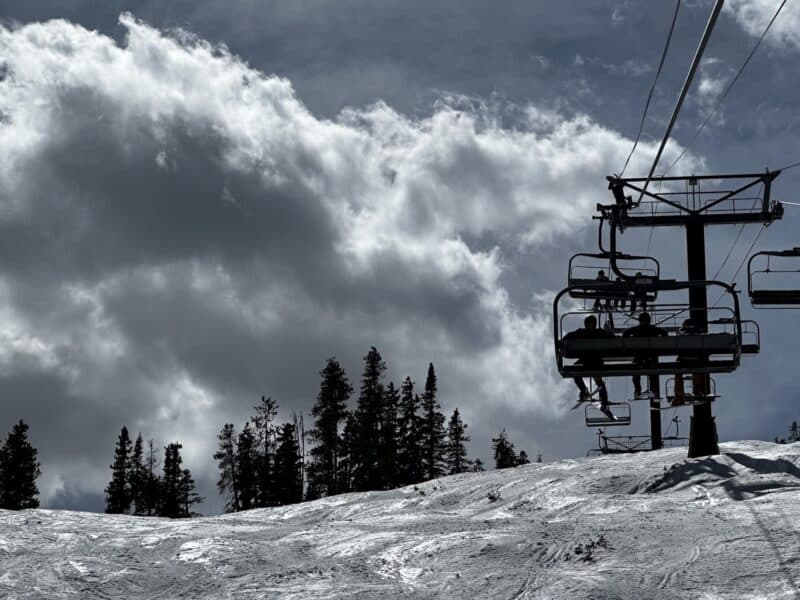 Skiing at Winter Park Resort, one of many ski resorts featured on the Ikon Pass.