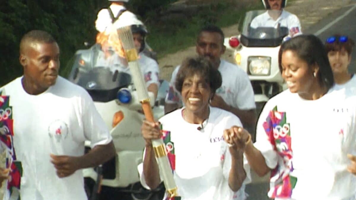 1996 Olympic Torch Relay.