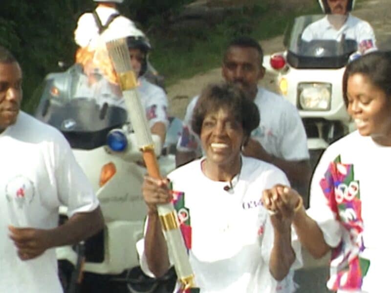 1996 Olympic Torch Relay.