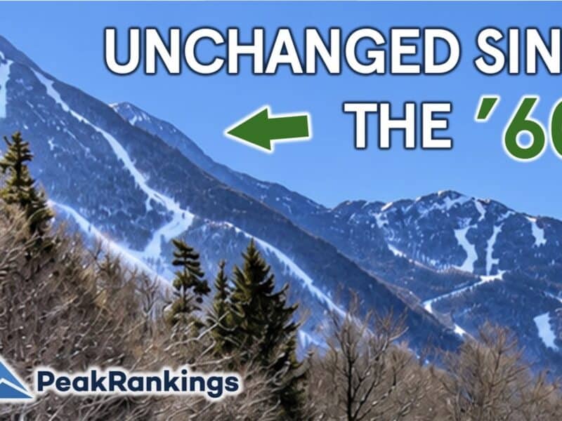 Vermont Ski Resort Still Runs Nothing But Fixed-Grip Double Chairlifts
