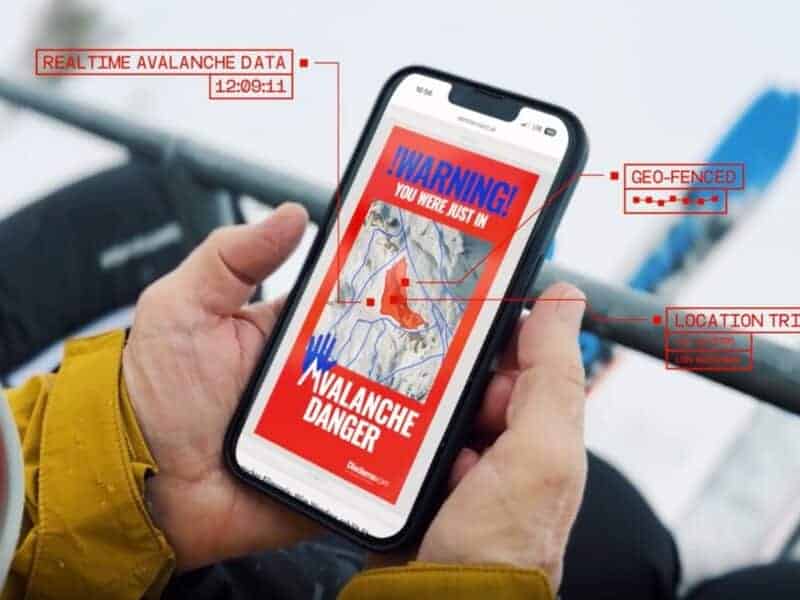 Ski Resort Sends Avalanche Warnings To Phones Without An App