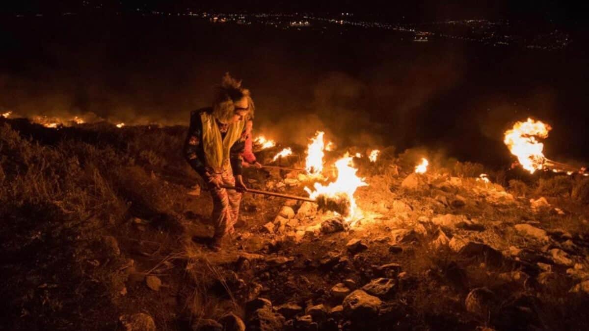 Western Colorado University Lighting of the W