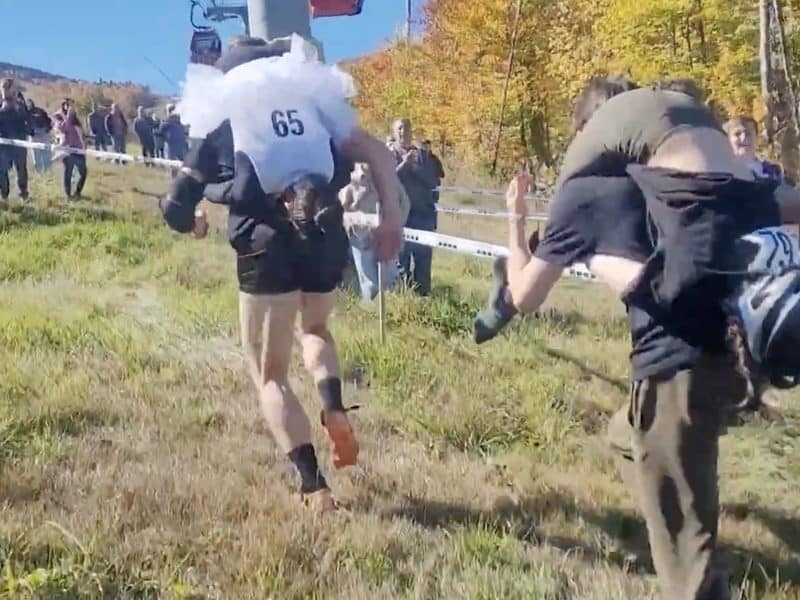 Sunday River's 2026 Wife Carrying Championship