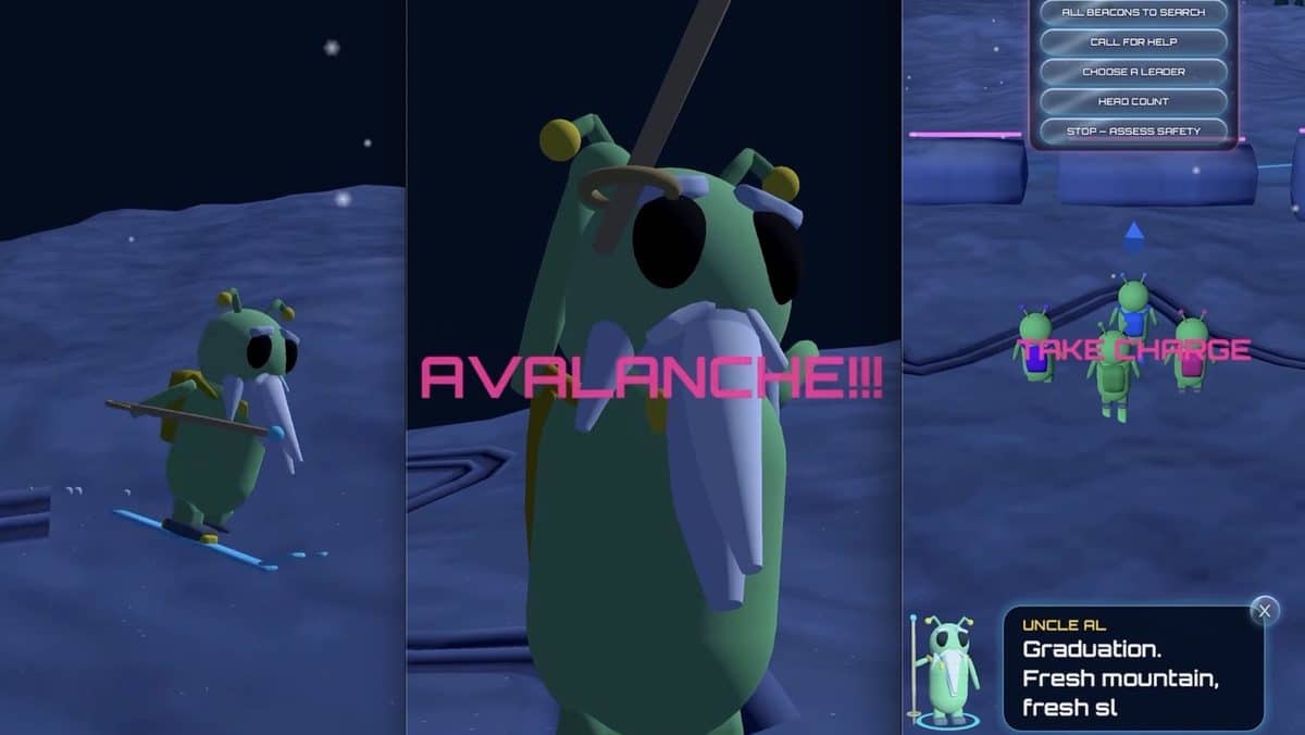SoGnar Snow, Avalanche Safety Game