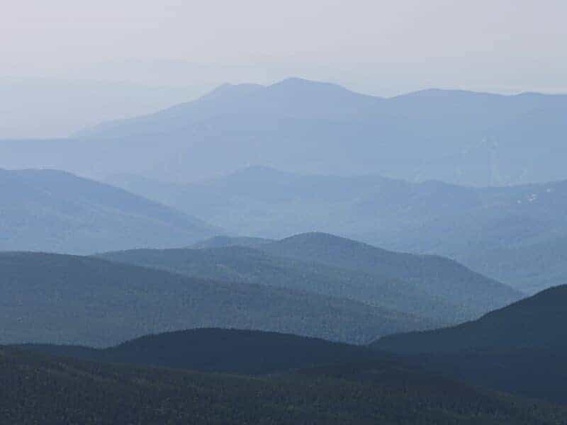 New Hampshire mountains.