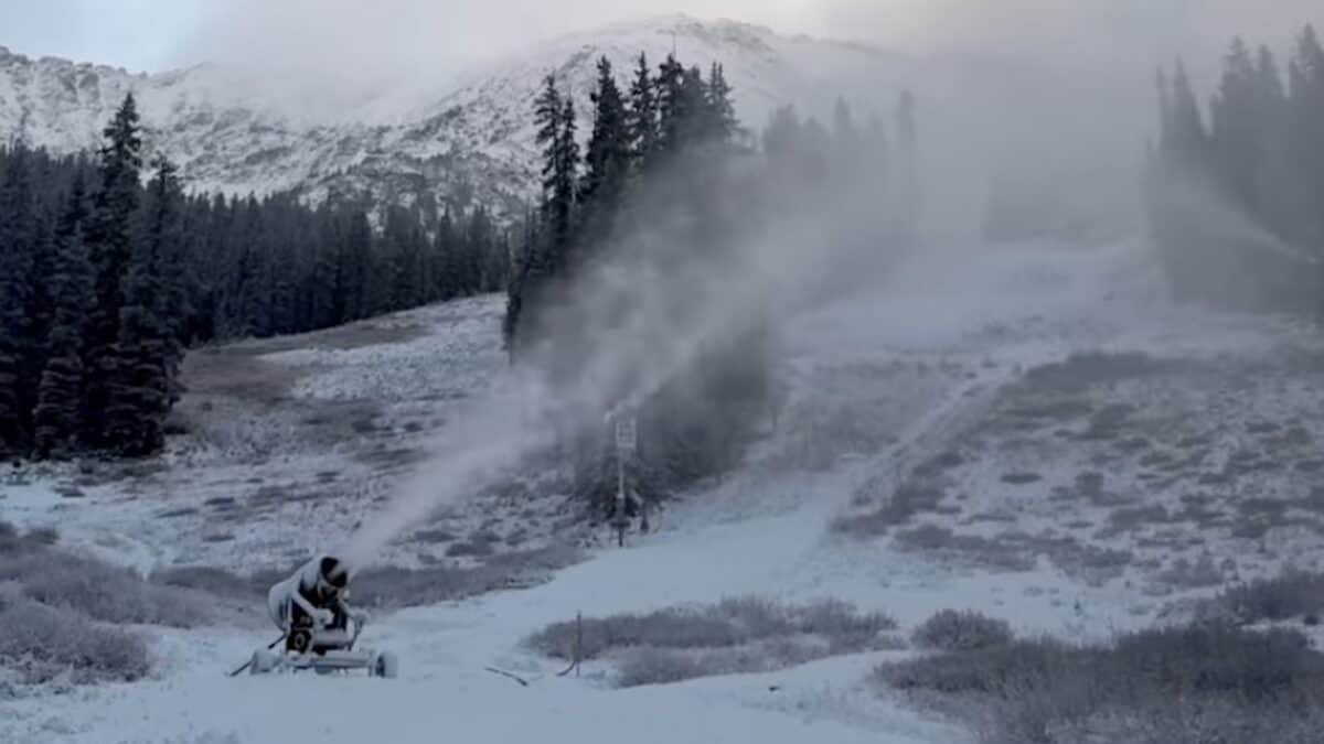 The Race To Open Has Begun: Snow Guns Fire Up at A-Basin, Keystone & Loveland