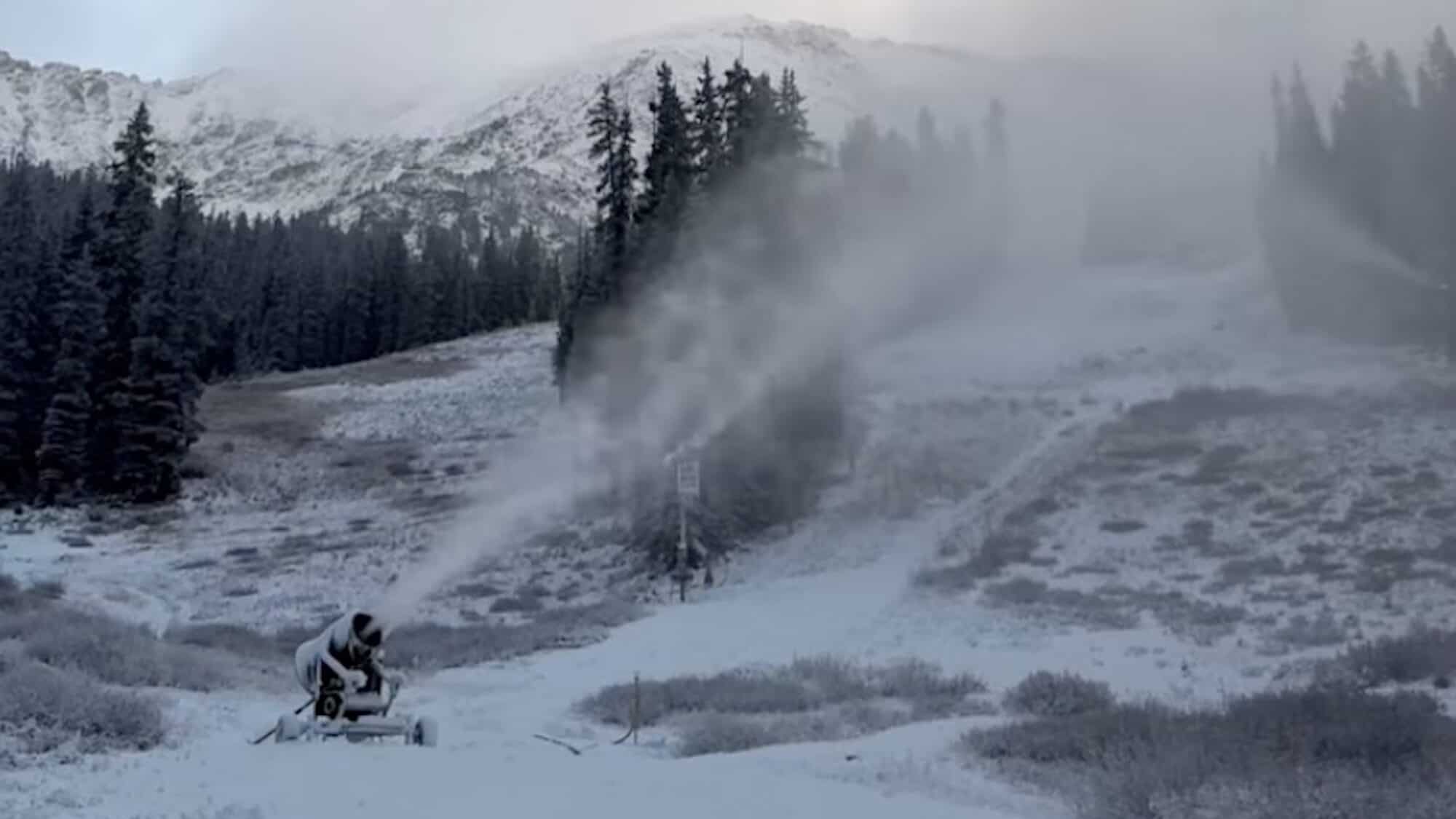 The Race To Open Has Begun: Snow Guns Fire Up at A-Basin, Keystone ...
