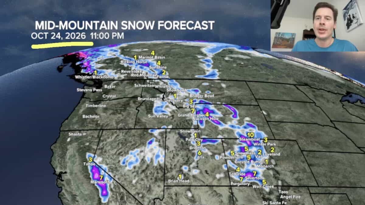 Chris Tomer snow forecast.