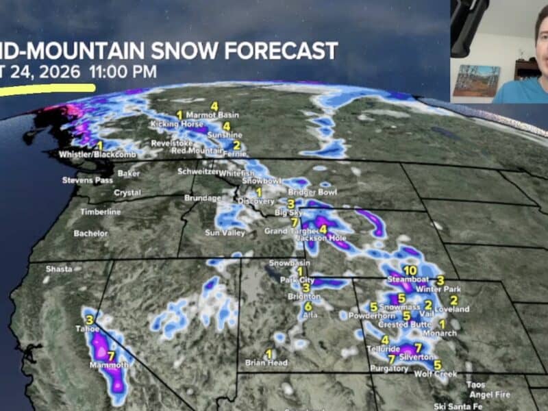 Chris Tomer snow forecast.