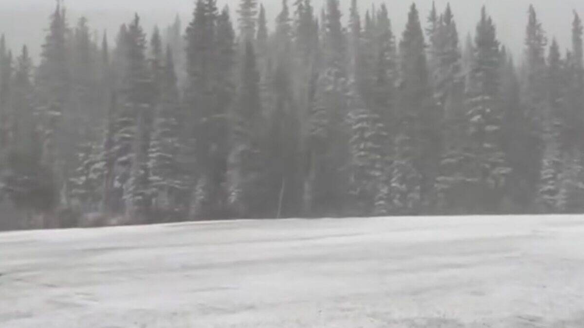 Thundersnow near Loveland Ski Area.
