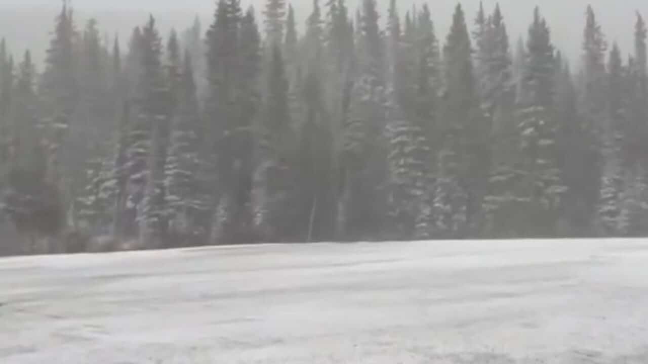 Thundersnow near Loveland Ski Area.