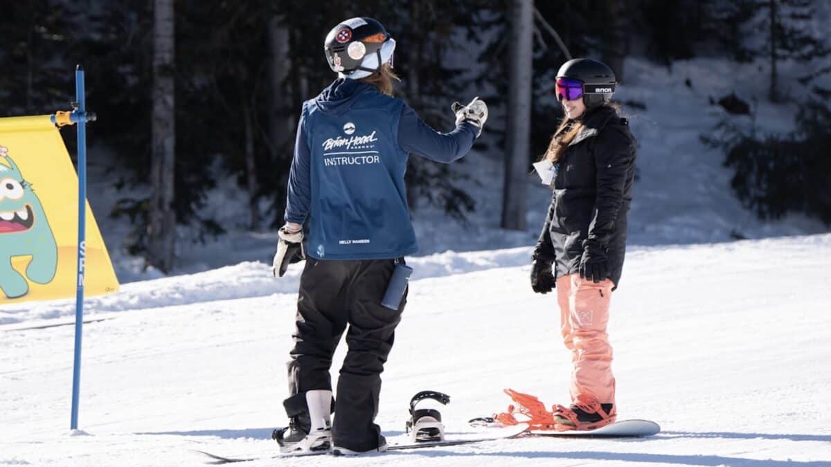 Lessons at Brian Head Resort.