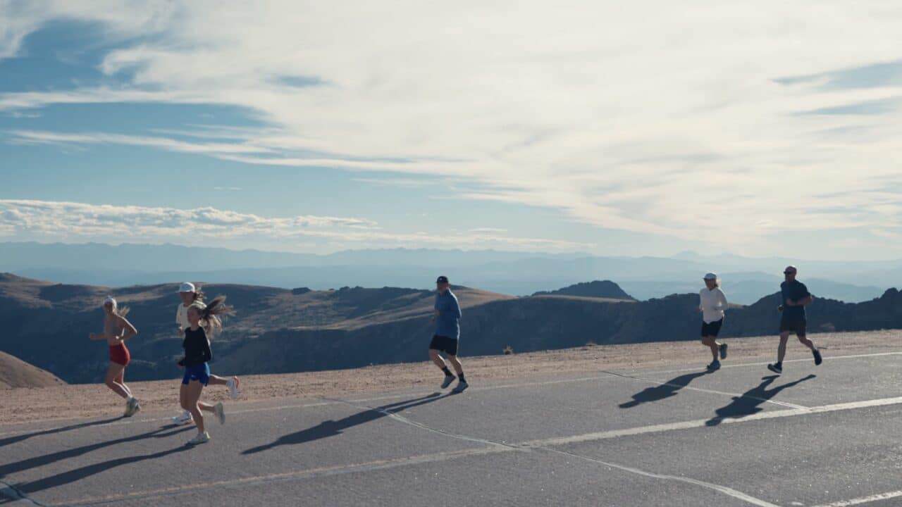Pikes Peak Skybound Marathon.