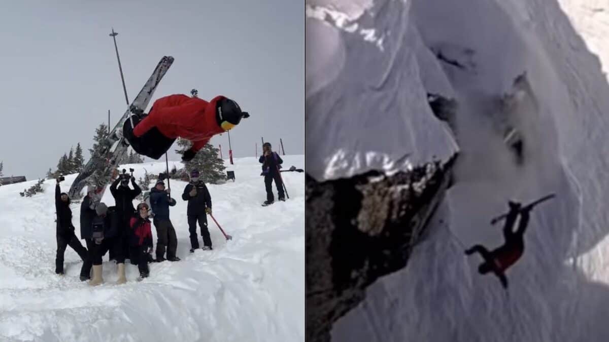 Gnarliest Corbet's Couloir clips of 2026.