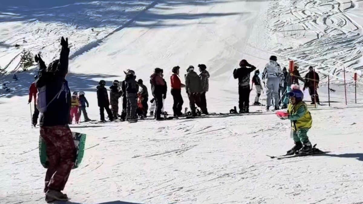 Learn to ski at Sky Tavern in Nevada.