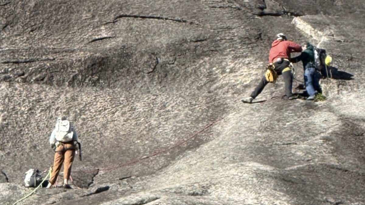 Solo climber rescued in New Hampshire.