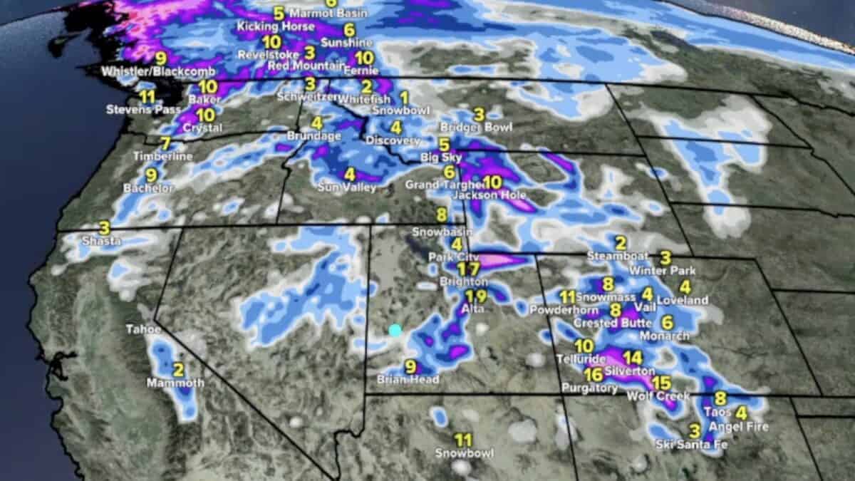 Chris Tomer snowfall forecast.