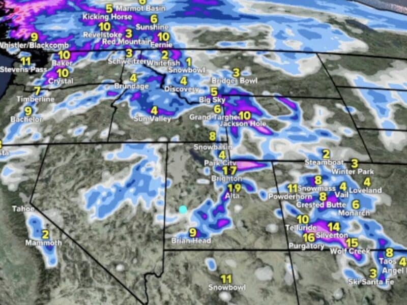 Chris Tomer snowfall forecast.