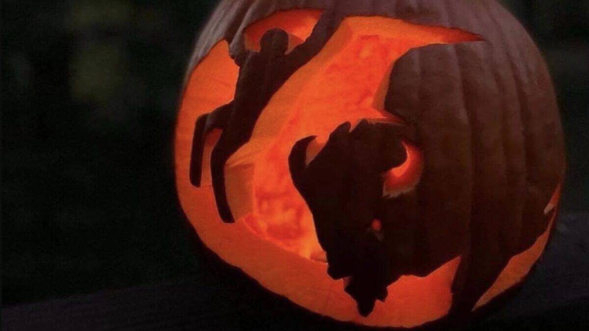 National Park Service pumpkin carving.