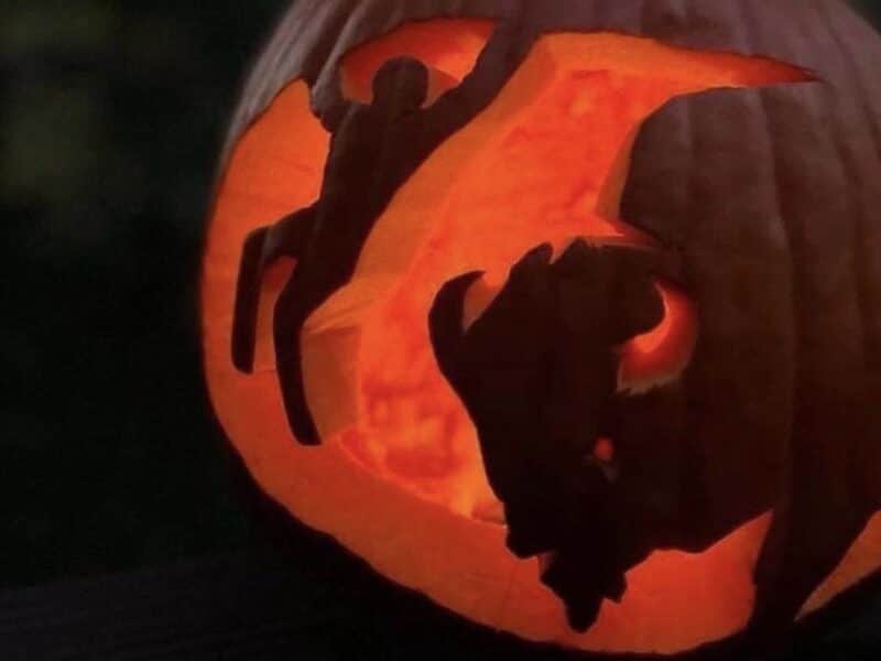 National Park Service pumpkin carving.