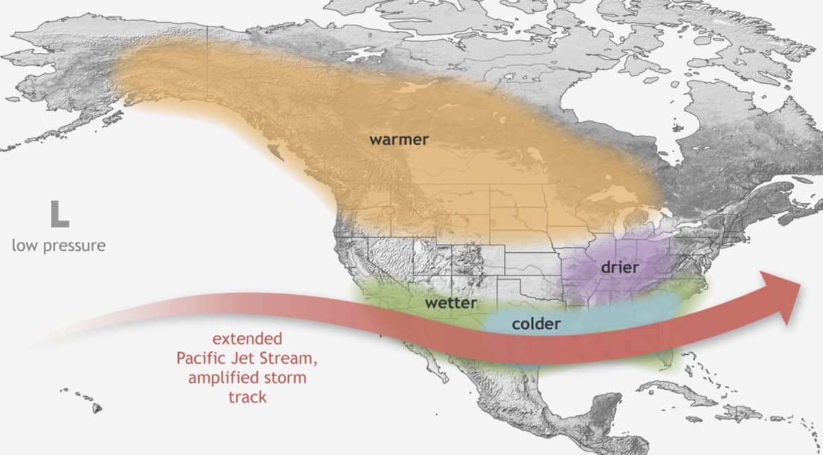 Federal Researchers Warn of Potentially Record-Setting El Niño Ahead of Ski Season