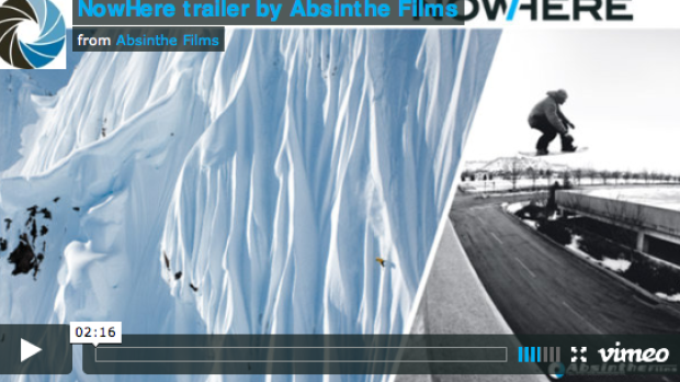The cover of Absinthe Films' Nowhere