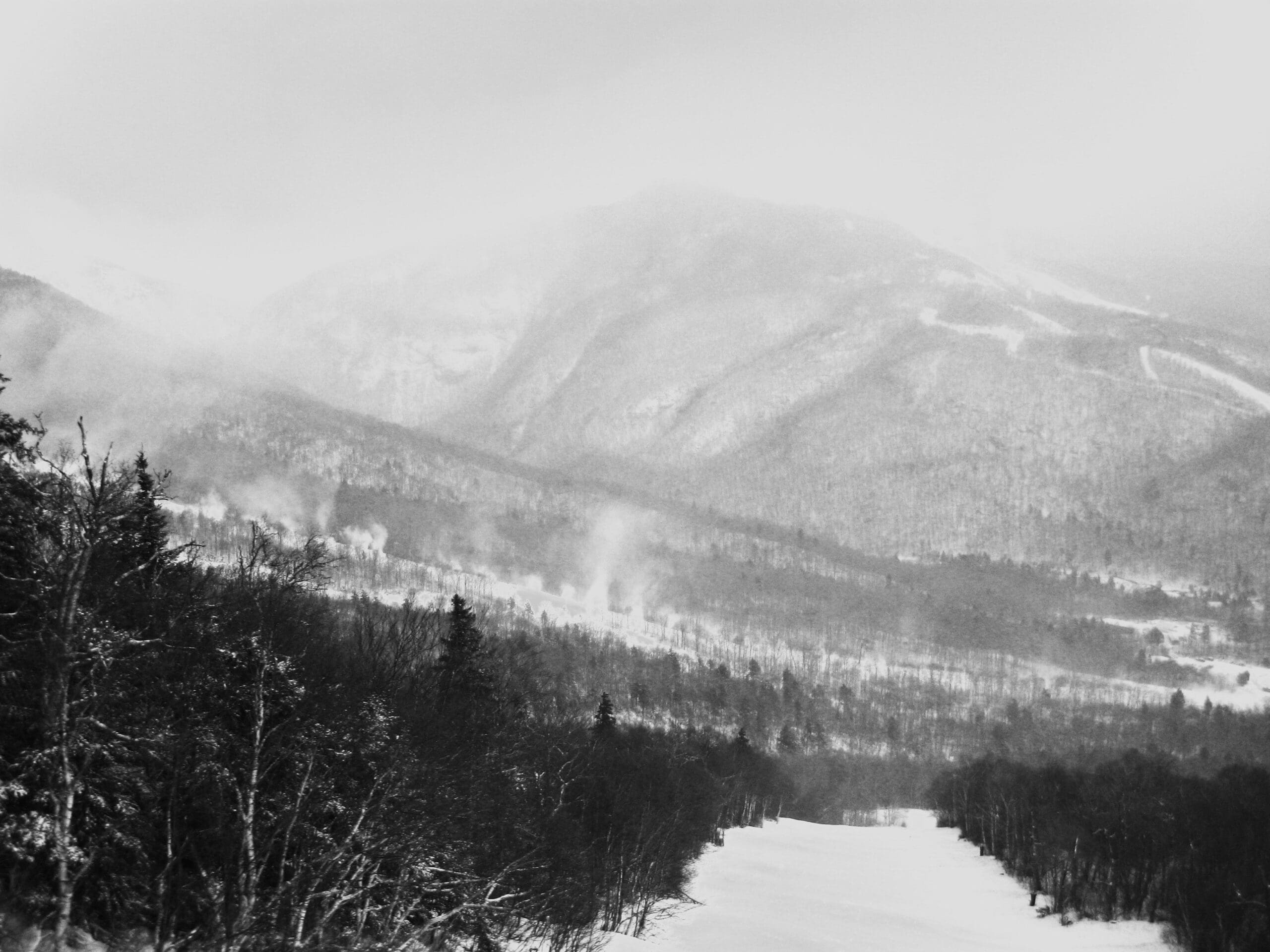 Looking towards the Notch